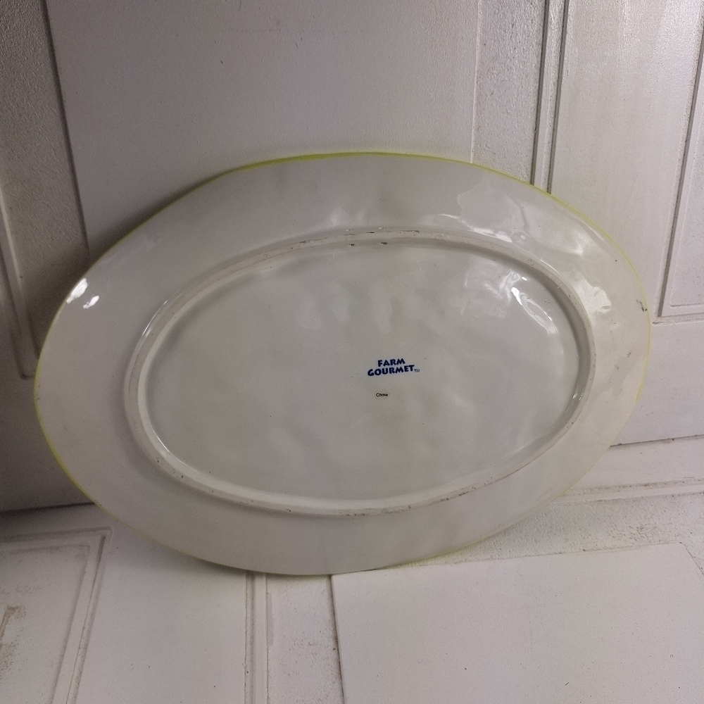 Farm Gourmet Green Frog Waiter Platter - Picture 5 of 11
